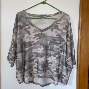 Women’s White Birch Camo Tee